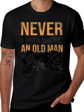 Never Underestimate an Old Man Gamer T-Shirt