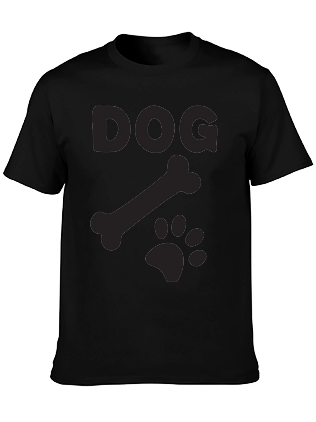 Dog Bone Paw Print T-Shirt