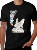 Floral Easter Bunny T-Shirt