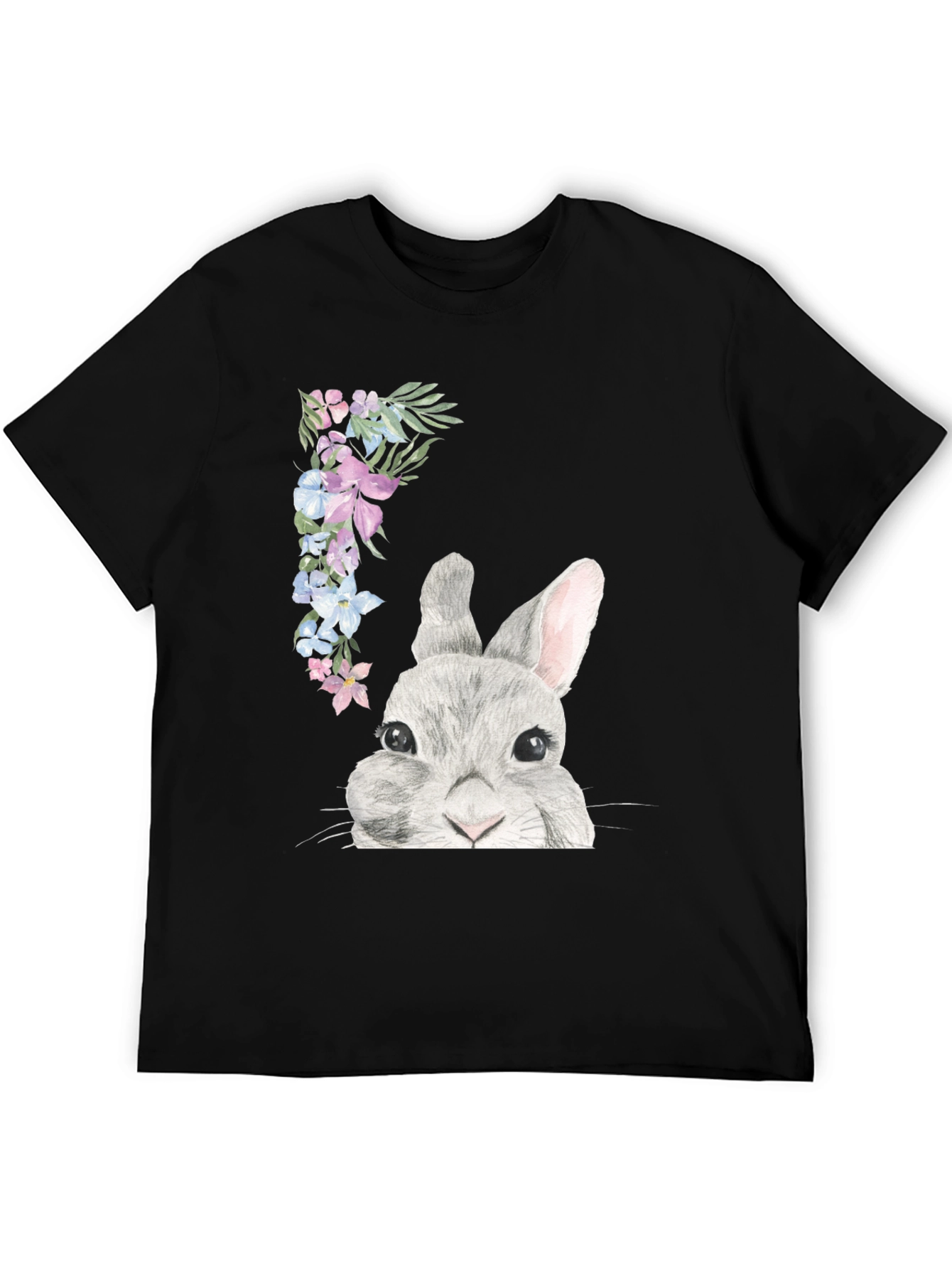 Floral Easter Bunny T-Shirt
