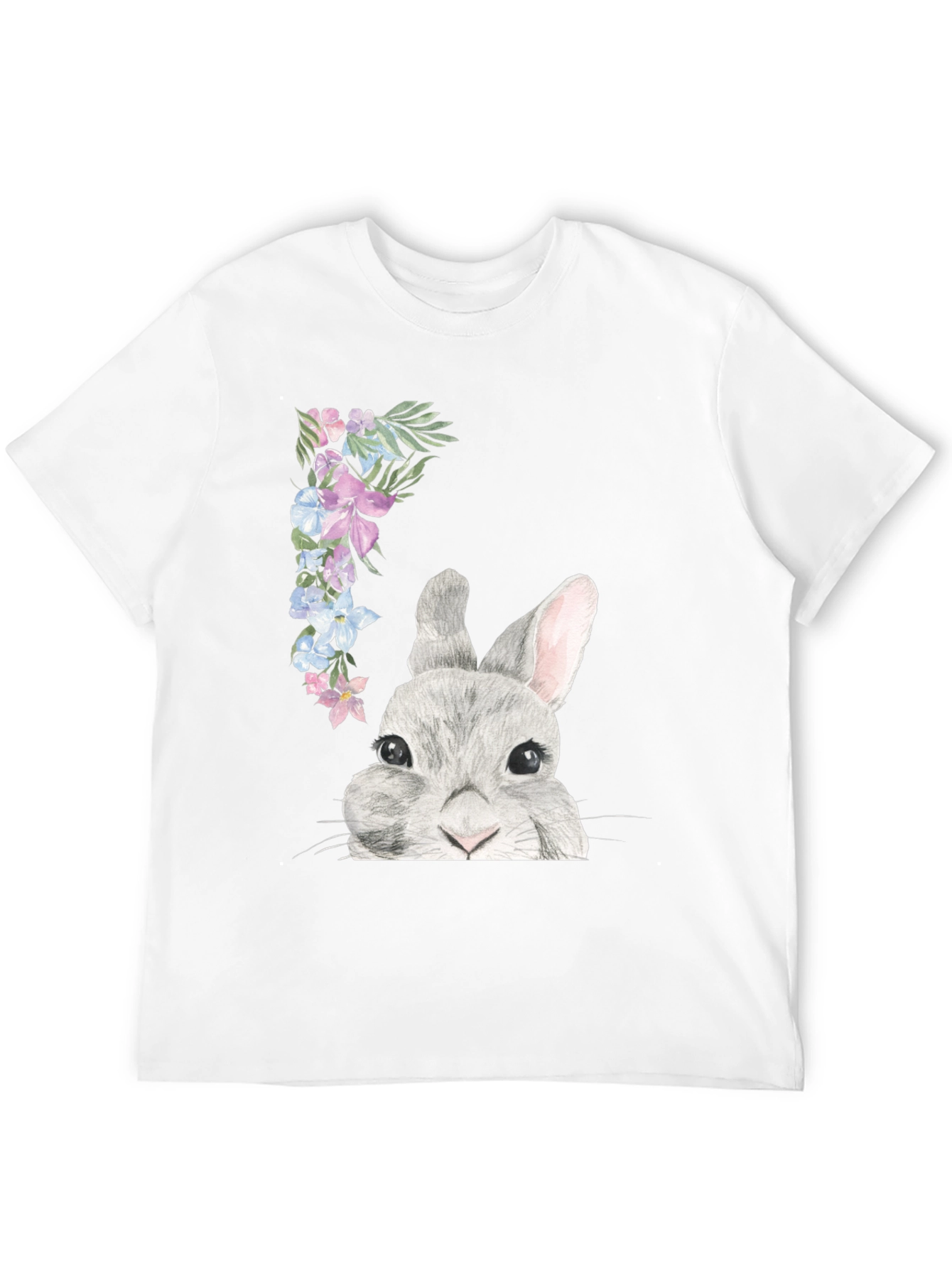 Floral Easter Bunny T-Shirt