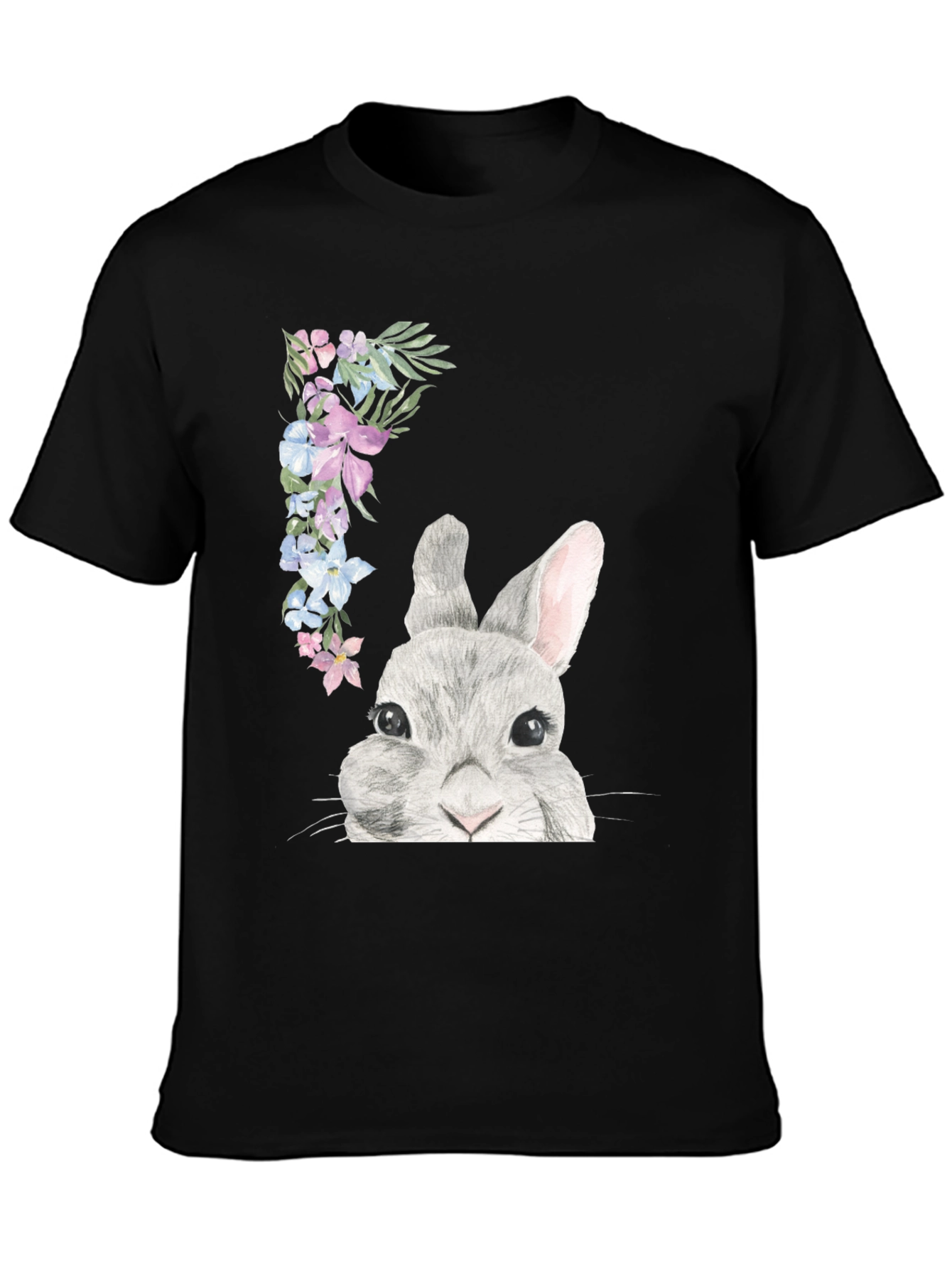 Floral Easter Bunny T-Shirt
