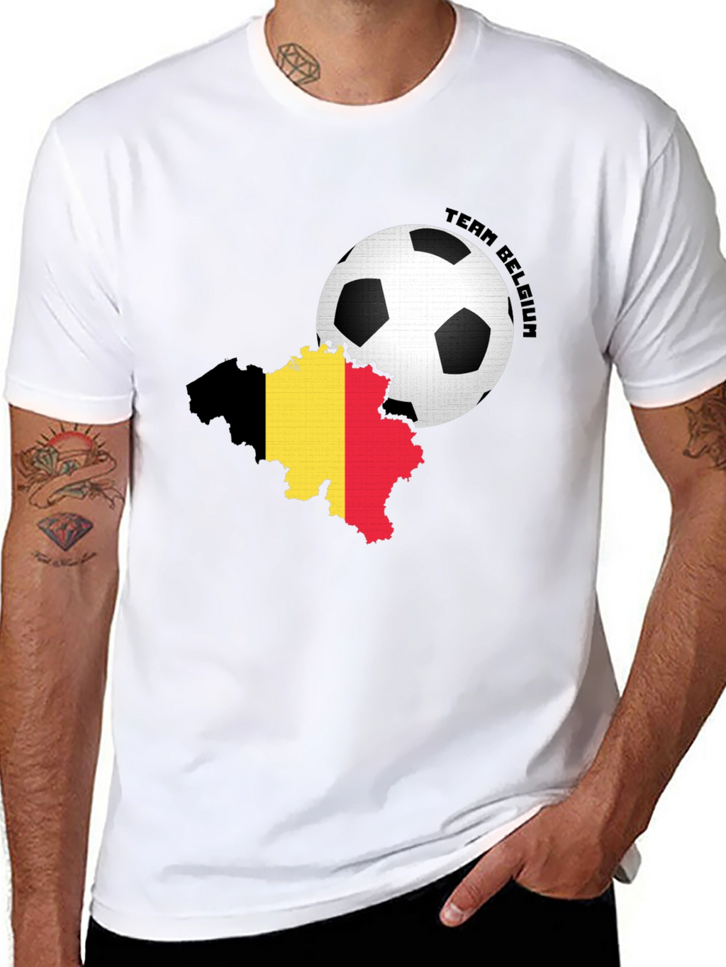 Belgium Soccer Fan T-Shirt