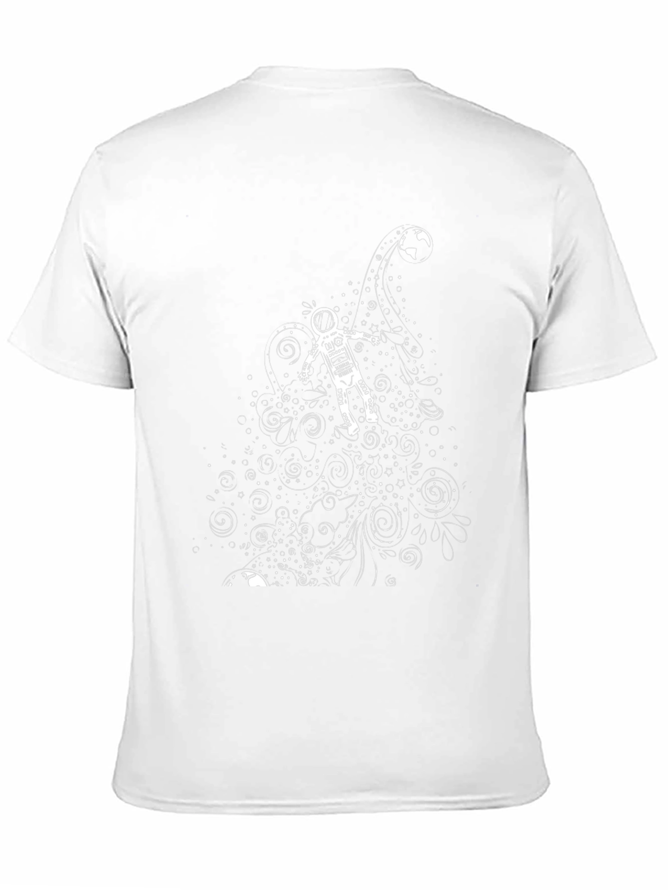 Astronaut in Space Graphic T-Shirt