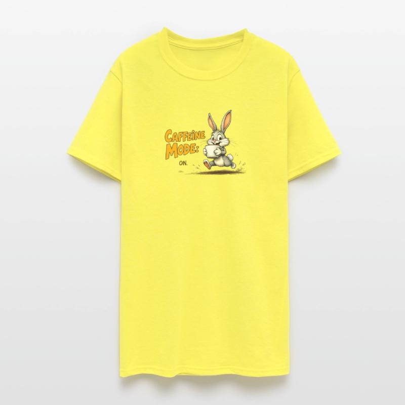 Caffeine Mode Bunny Illustration