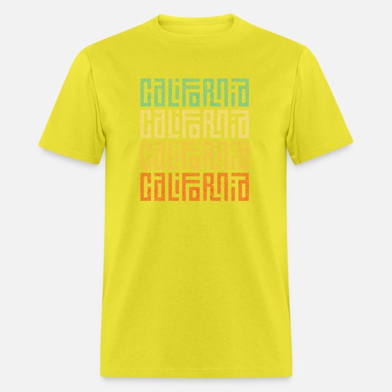 California Vibes Colorful Graphic T-Shirt