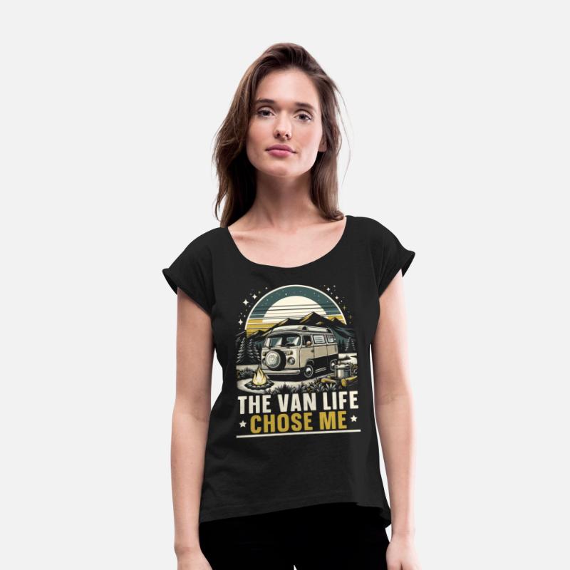 Camper Van Traveling Camping Outdoor Nature Camp