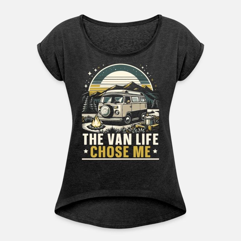 Camper Van Traveling Camping Outdoor Nature Camp