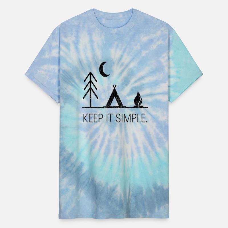 Camping Minimalist Keep It Simple Outdoor Gift
