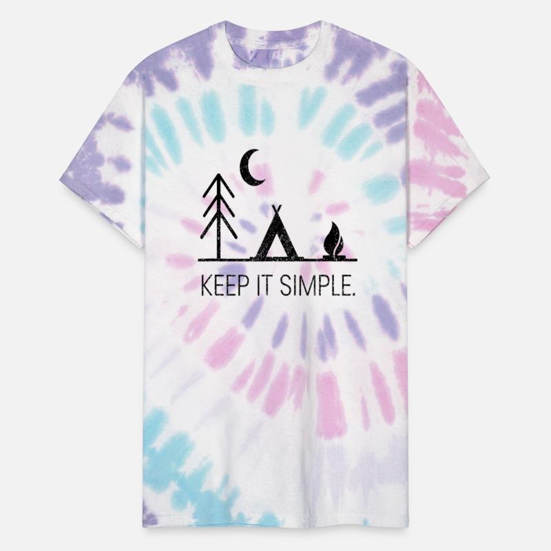 Camping Minimalist Keep It Simple Outdoor Gift