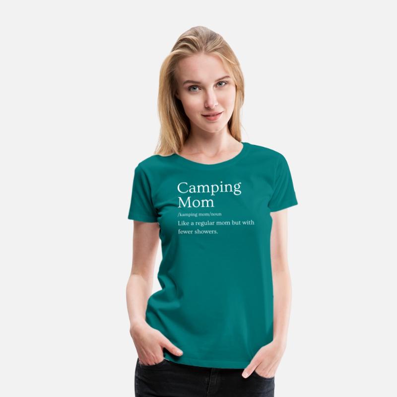 Camping Mom Like a Mom but with Fewer Showers
