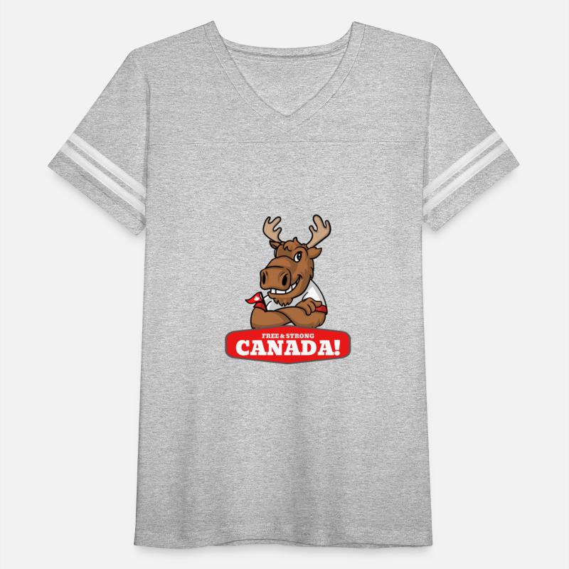 Canadian moose - Free and Strong Canada