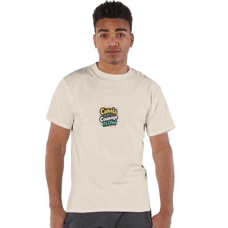 Canals of Courage Flow A Vibrant Art Piece