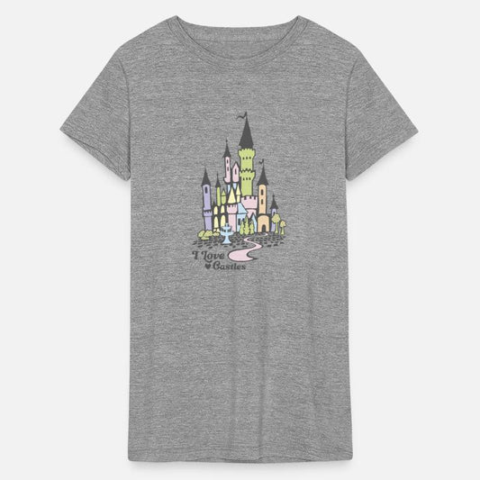 castle pastel retro