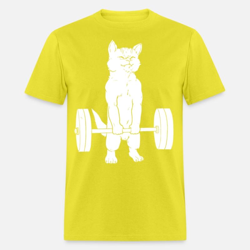 Cat Deadlift Powerlifting lifting T Shirt