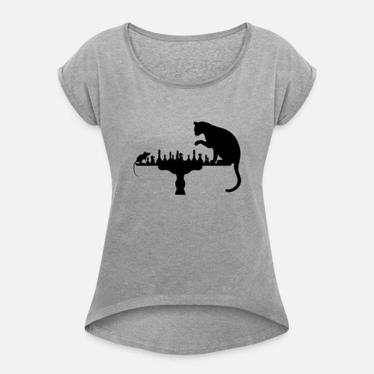 cat playing with mouse