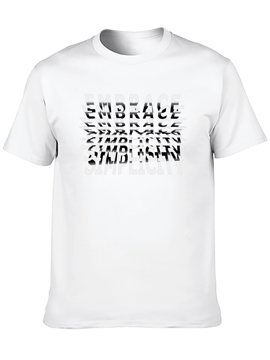 Embrace Simplicity Graphic T-Shirt