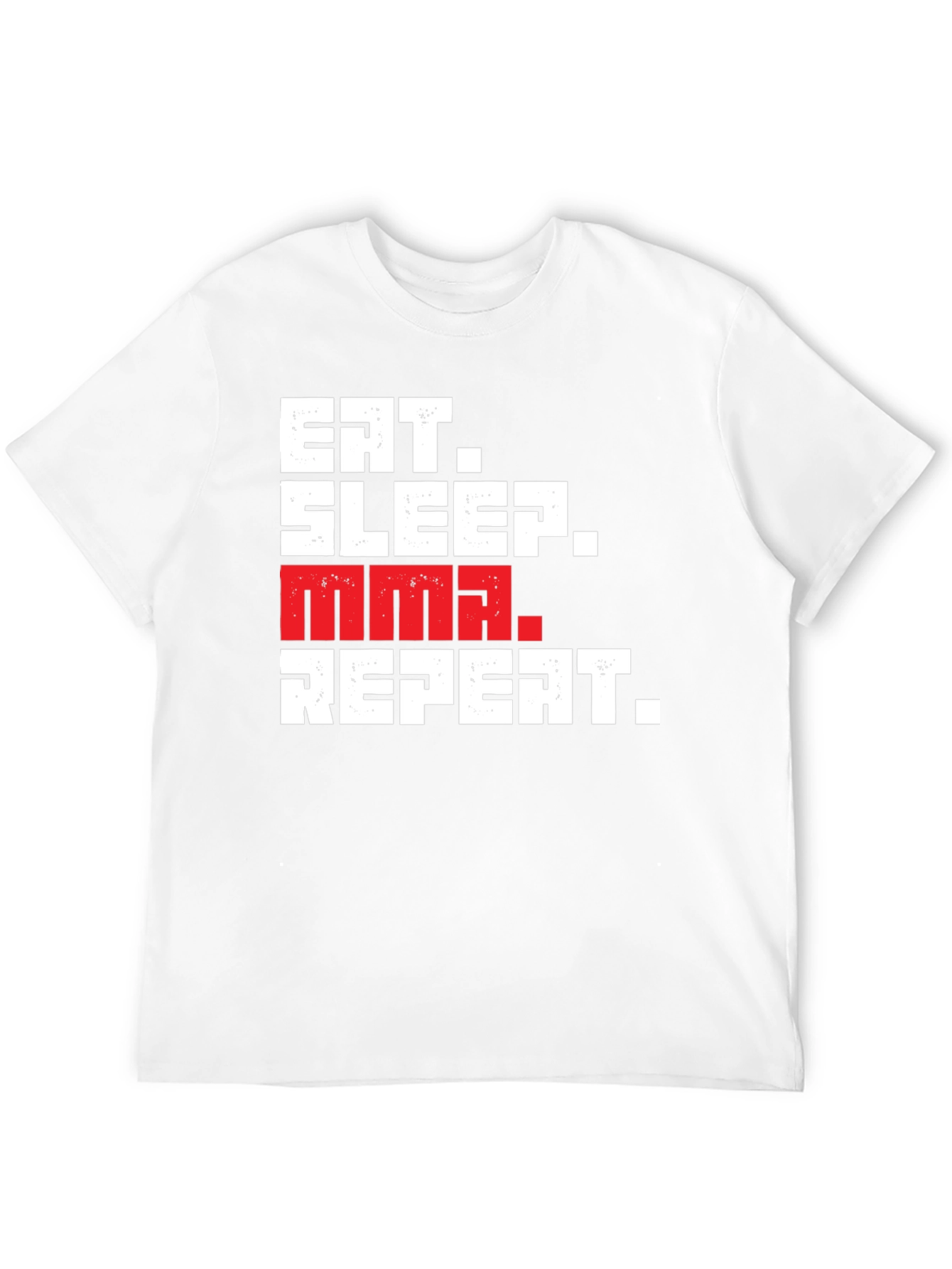Eat Sleep MMA Repeat Graphic Tee