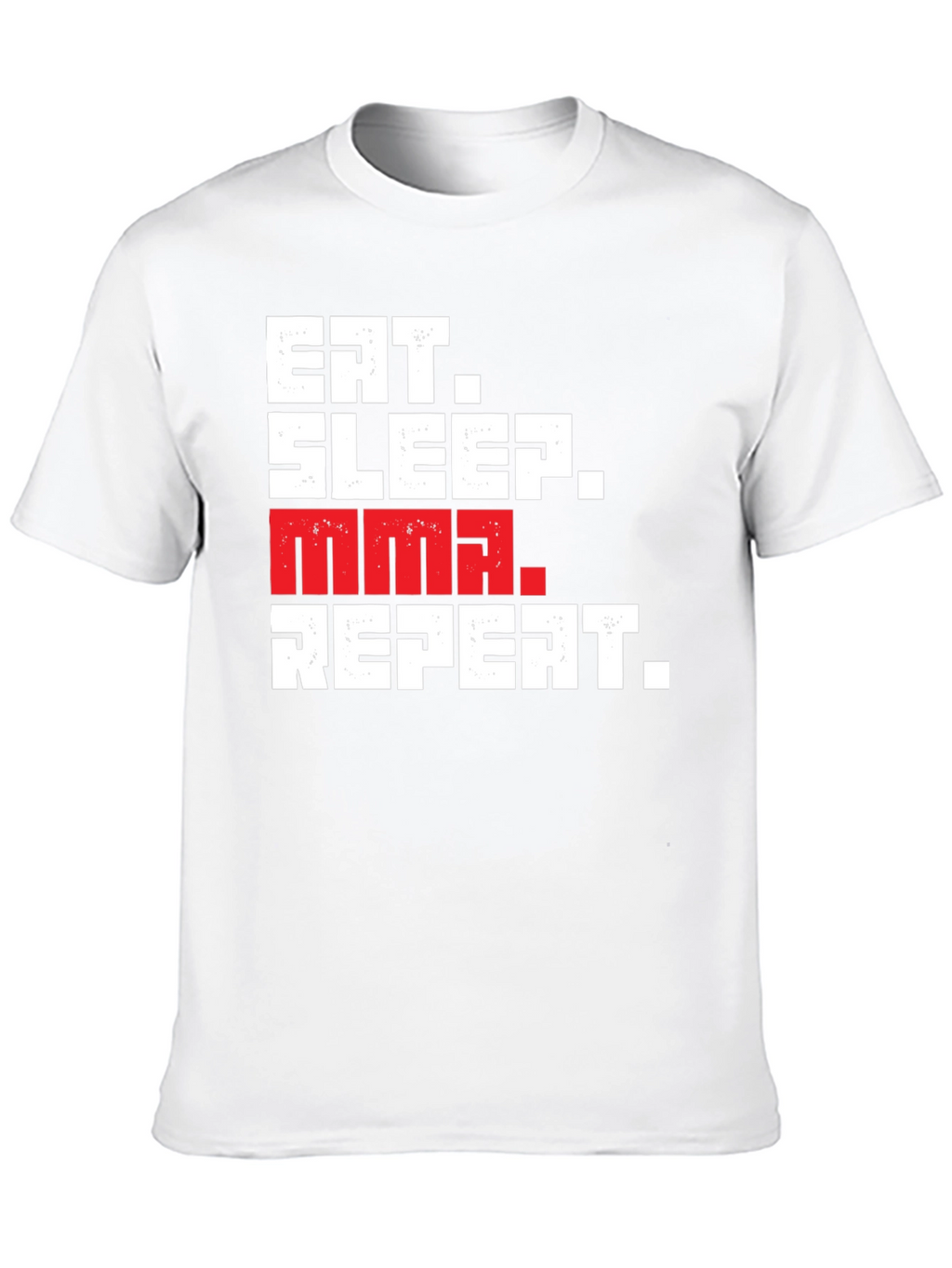 Eat Sleep MMA Repeat Graphic Tee