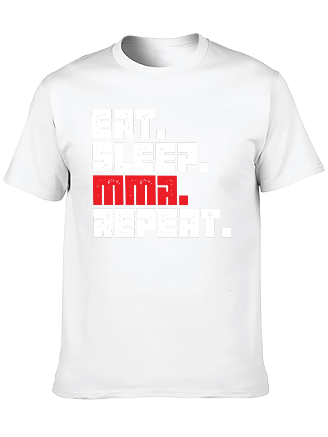 Eat Sleep MMA Repeat Graphic Tee