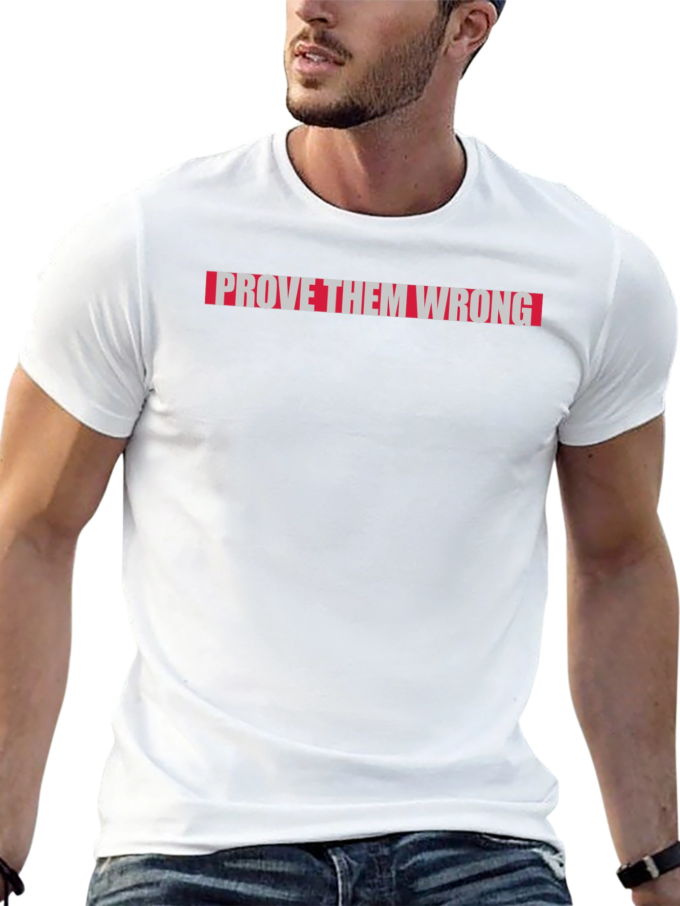 Prove Them Wrong Black Graphic Tee