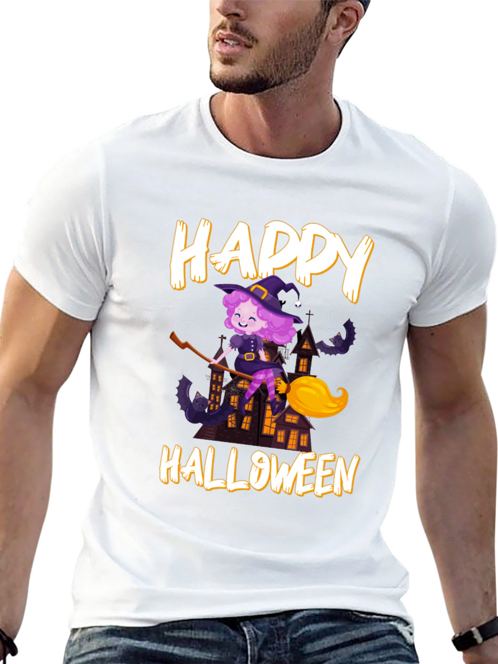 Happy Halloween Witch T-Shirt