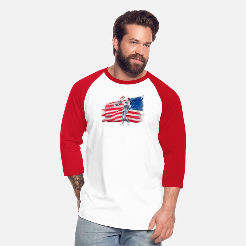 Celebrate Freedom and Fatherhood with flag America