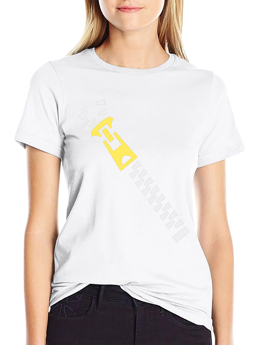 Zipper Graphic Tee - Funny Novelty T-Shirt