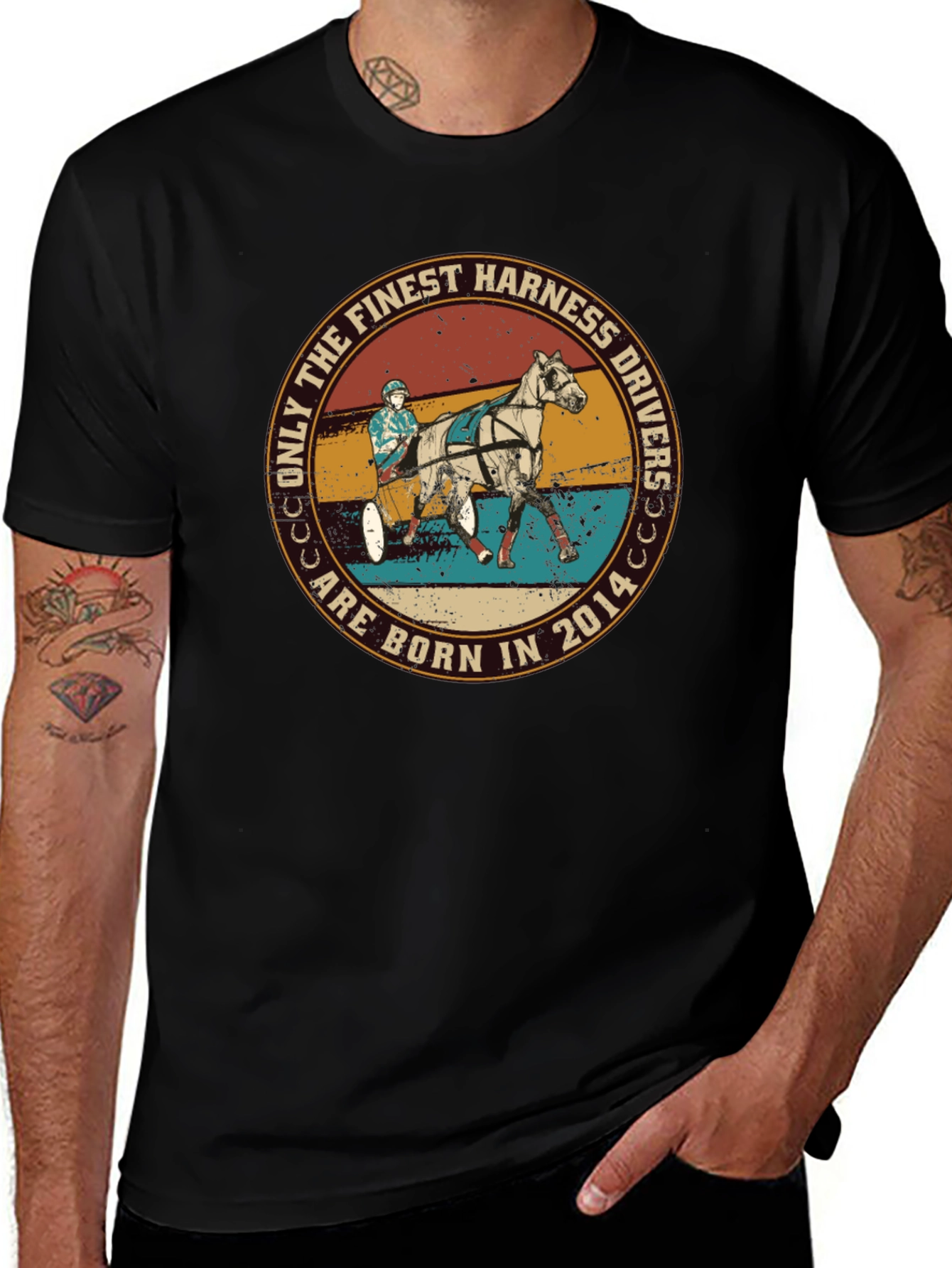 Finest Harness Drivers Born in 2014 T-Shirt