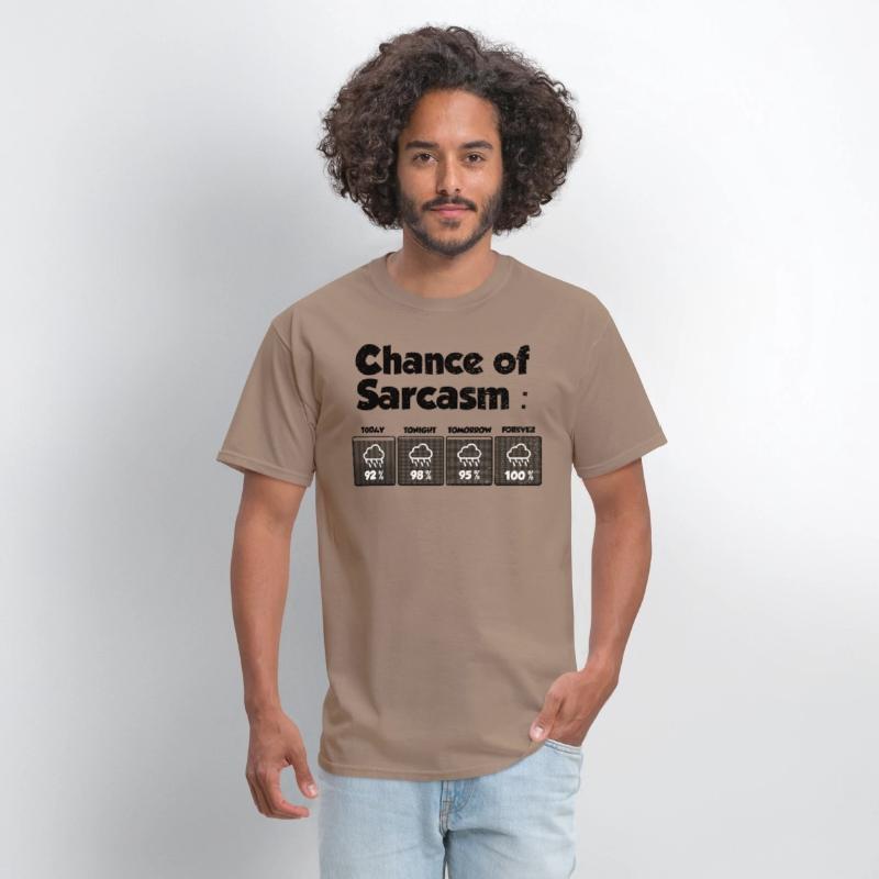 Chance of Sarcasm Funny Weather Report Fun xmas 23