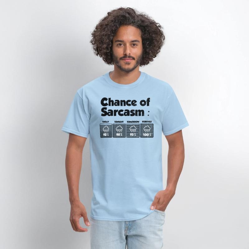 Chance of Sarcasm Funny Weather Report Fun xmas 23