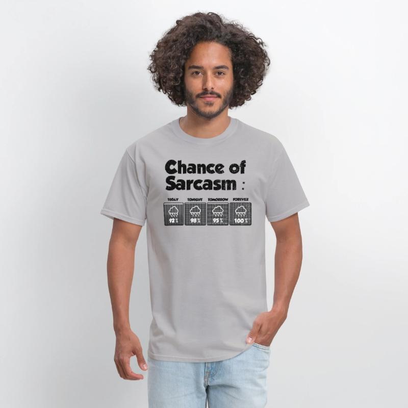Chance of Sarcasm Funny Weather Report Fun xmas 23