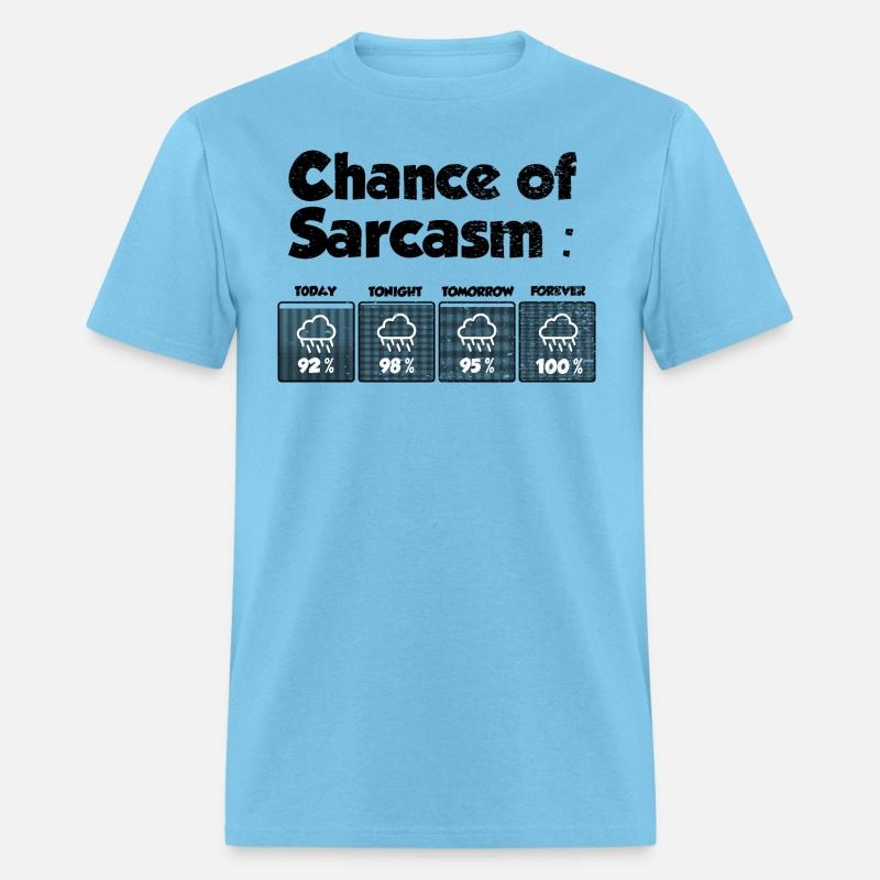 Chance of Sarcasm Funny Weather Report Fun xmas 23