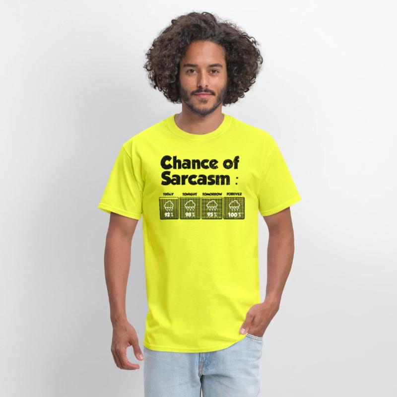 Chance of Sarcasm Funny Weather Report Fun xmas 23