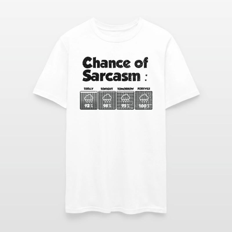 Chance of Sarcasm Funny Weather Report Fun xmas 23