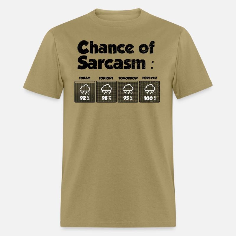 Chance of Sarcasm Funny Weather Report Fun xmas 23