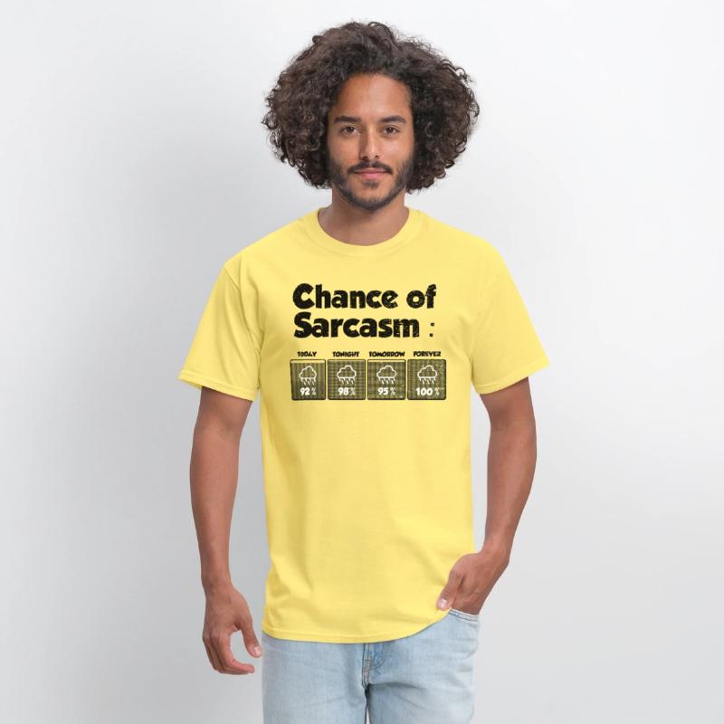 Chance of Sarcasm Funny Weather Report Fun xmas 23