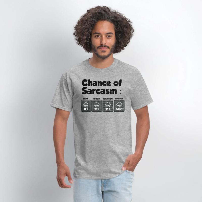 Chance of Sarcasm Funny Weather Report Fun xmas 23