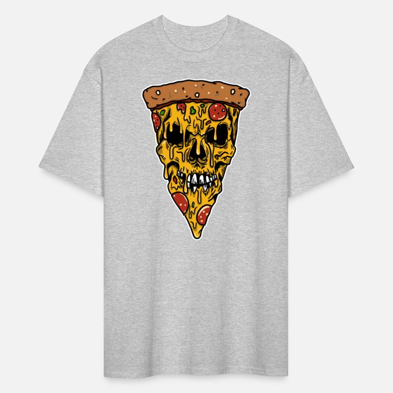 Cheesy Pizza skull