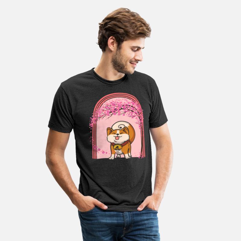 Cherry Blossom Shirt, Shiba Inu Dog Sakura Kawaii