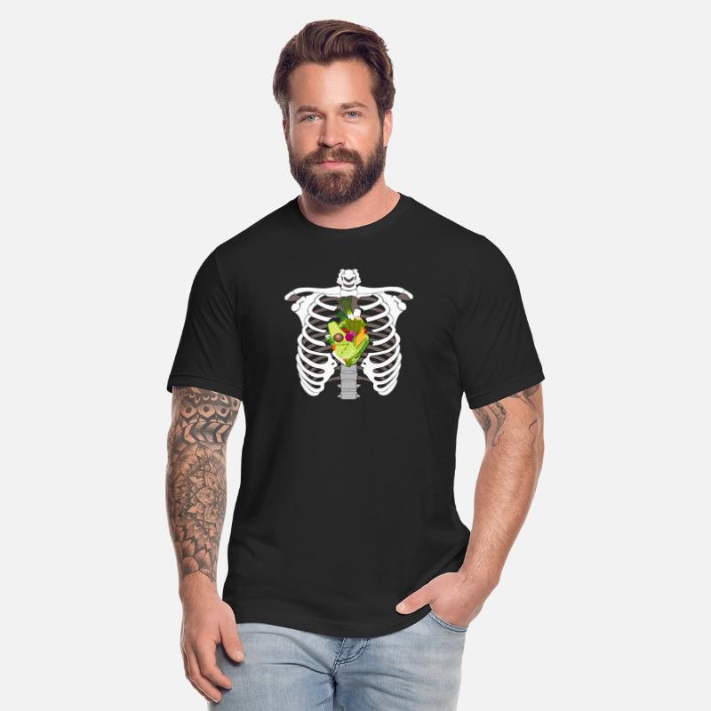 CHEST X-RAY VEGAN VEGETABLE HEART DESIGN