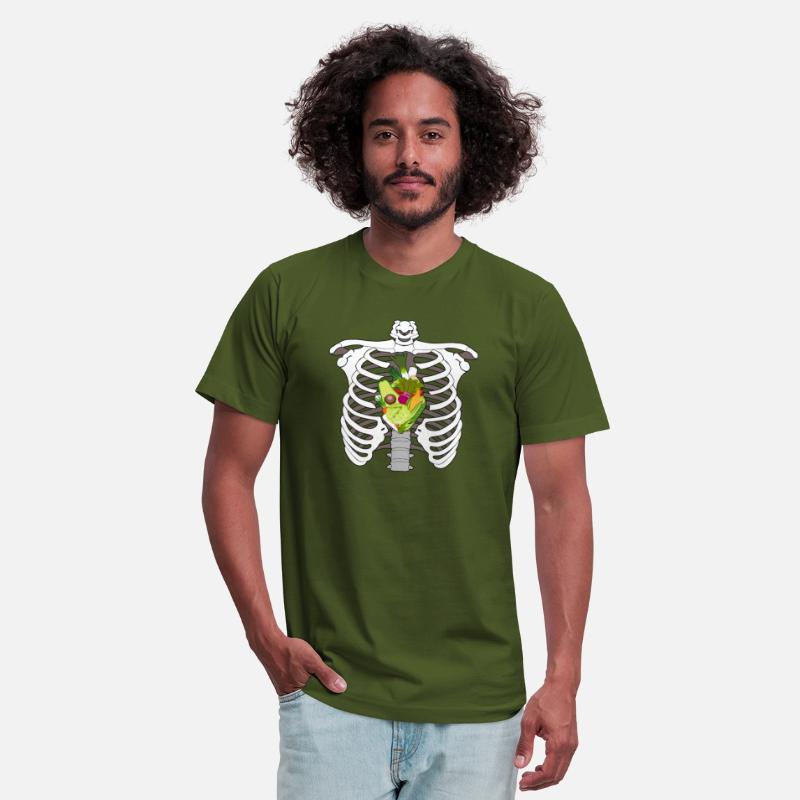 CHEST X-RAY VEGAN VEGETABLE HEART DESIGN