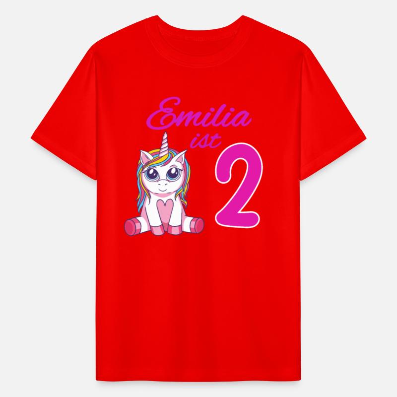 Children's Birthday 2 Years Girl Name Emilia