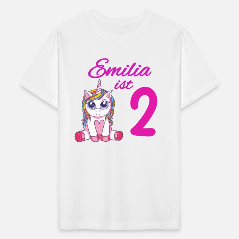 Children's Birthday 2 Years Girl Name Emilia