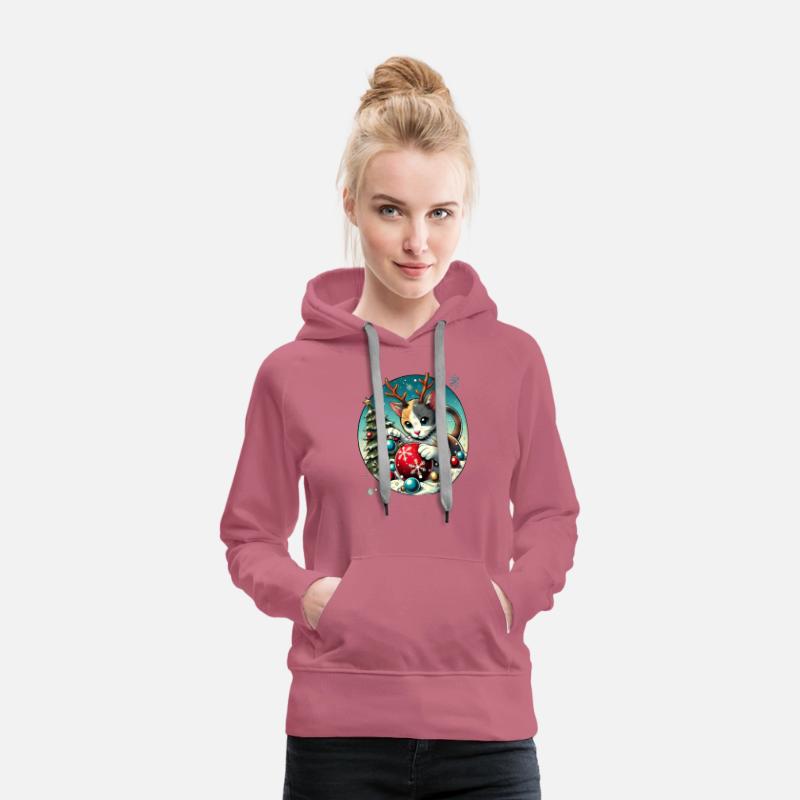 Christmas Cat Antlers: Ornament Playtime