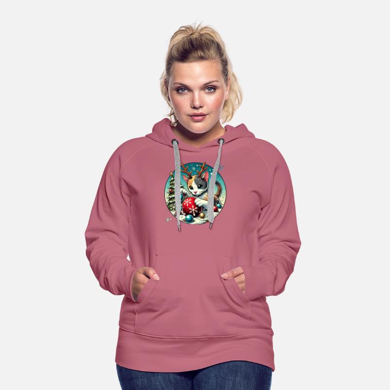 Christmas Cat Antlers: Ornament Playtime