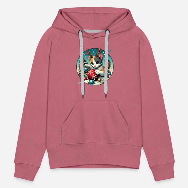 Christmas Cat Antlers: Ornament Playtime