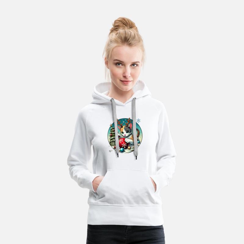 Christmas Cat Antlers: Ornament Playtime