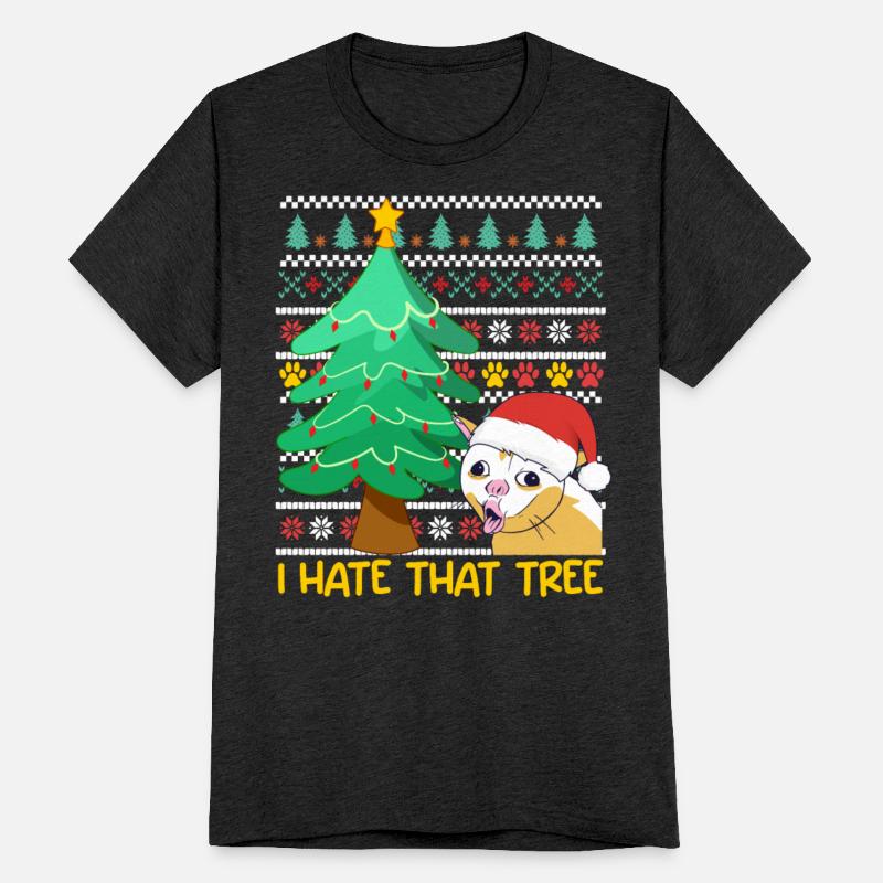 Christmas I Hate This Tree Christmas Tree