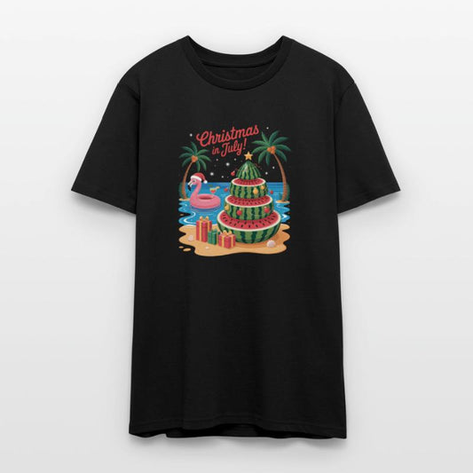 Christmas In July Watermelon Xmas Tree Santa